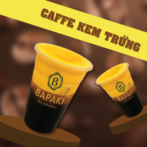 Cà phê trứng, thức uống ngon tại Bapaki